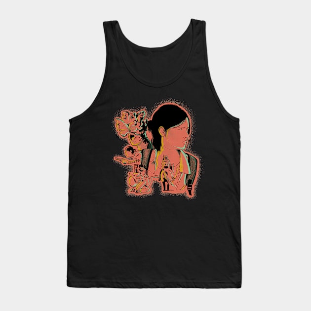 ELLIE videogame zombie gaming Tank Top by leepianti